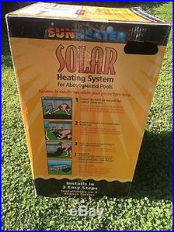 Sunheater 4' X 20' Solar Panel for above ground pool