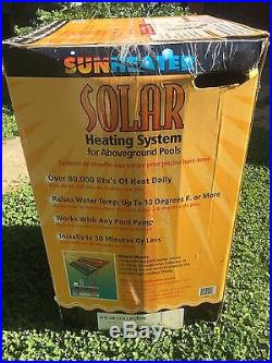 Sunheater 4' X 20' Solar Panel for above ground pool