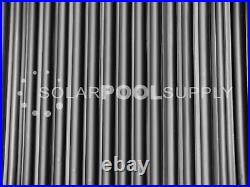 SwimEasy 2-Pack High-Performance Solar Pool Heater Panel, 4'X12' / 1.5 Header