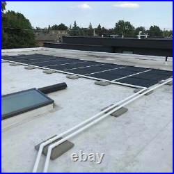SwimEasy 2-Pack High-Performance Solar Pool Heater Panel, 4' X 8' / 2 Header
