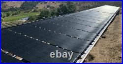 SwimJoy Industrial Grade Solar Pool Heater DIY Kit, 10-4x12.5 (500 Square Feet)