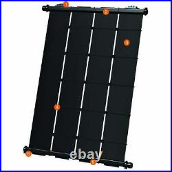 SwimJoy Industrial Grade Solar Pool Heater DIY Kit, 6-4x9.5 (228 Square Feet)