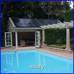 SwimLux Semi-Glazed Solar Pool Heater Panel, Significant High-Energy Performance