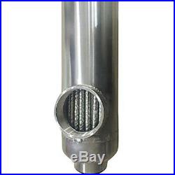 Swimming Pool Heat Exchanger Pool, Solar, Wood Boiler, Shell and Tube, SS316L