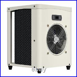Swimming Pool Heat Pump, For 2700GAL Above-Ground Pools 110V With Kids lock system