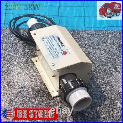 Swimming Pool Heater SPA Electric Water Heater Constant Temperature 220V 3KW New