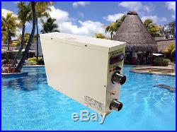 Swimming Pool Hot Tub Electric Water Heater Thermostat Pool Heater 11KW 220V
