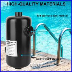 Swimming Pool Quick Heat Exchanger Heater Pool Thermostat Equipment Accessory