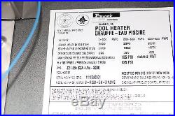 Swimming pool heater LP gas fired propane Raypak B-R268-EN-X #50 salt water