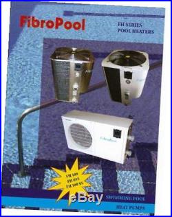 Swimming pool heater- electric heat pump-small 55 k btu