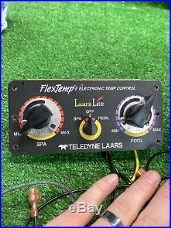 Teledyne Laars Lite Thermostat Dual Control R0011700 Flextemp Jandy Pool Spa Tub