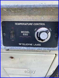 Teledyne Laars Propane pool heater Model ESG Series 2. Works
