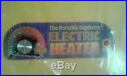 The Portable Baptistry Electric Heater