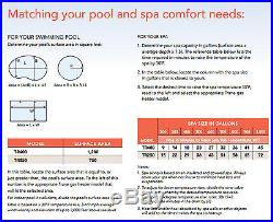 Trane Residential 400K BTU LED Natural Gas Swimming Pool & Spa Heater TR400NA