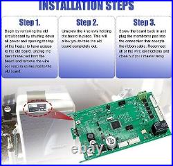 Upgraded 42002-0007S Control Board For Mastertemp, Max-E-Therm, Pentair