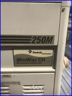 Used Pentair MiniMax Plus 250 Propane Pool Heater Works Withmanual