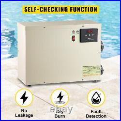 VEVOR 11KW 240V Electric Swimming Pool Heater Hot Tub Thermostat SPA Heater