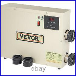 VEVOR 9KW Electric SPA Heater Swimming Pool Thermostat 240V For Bath Hot Tub