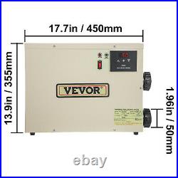 VEVOR Electric Water Heater 5. KW 240V Swimming Pool Bath SPA Hot Tub New Digital