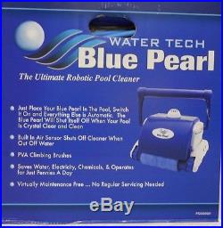 Water Tech Blue Pearl Robotic Automatic Pool Cleaner with Free Shipping to the U. S